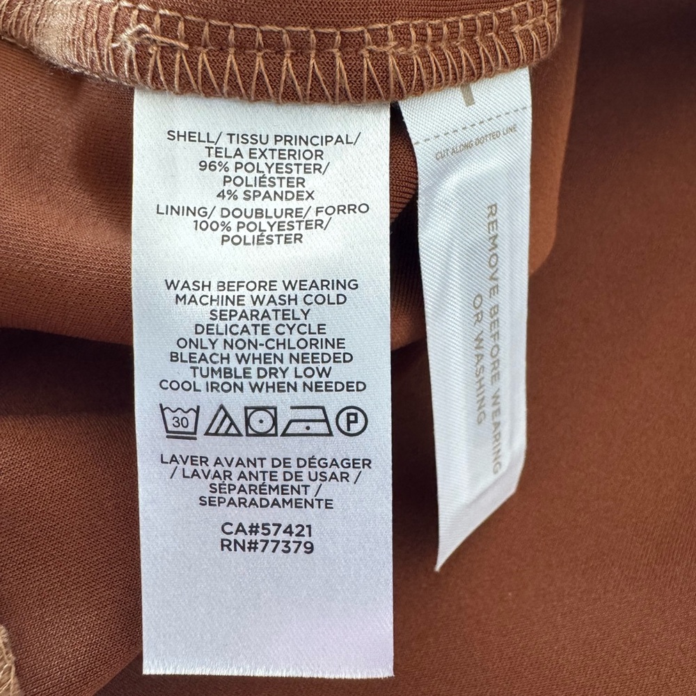 Ann Taylor Faux Suede Dress - Picture 9 of 9
